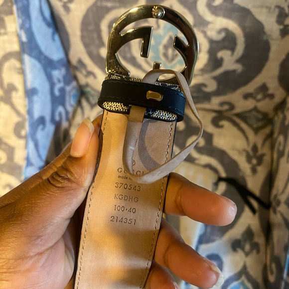 COPY - Gucci canvas belt - Picture 3 of 4